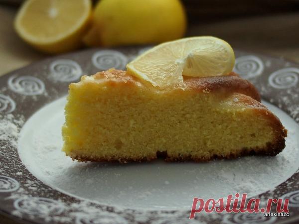 Лимонный пирог с оливковым маслом