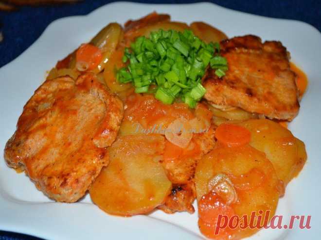Мясо духовое из свинины. Рецепт и пошаговые фото Наташи Чагай.