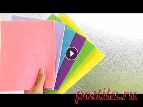 6 ИДЕЙ поделок ИЗ ФЕТРА и КАРТОНА своими руками В этом видео я собрала для Вас 6 мастер-классов из картона и фетра. Увидите, как легко и просто сделать интересные поделки и подарки из картона и фетр...