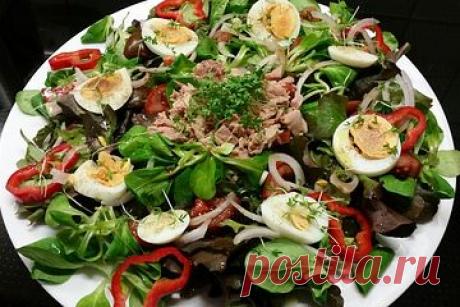 Schneller Salat mit Thunfisch von reise-tiger| Chefkoch