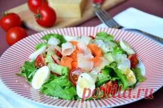 Овощной салат огурец помидор яйцо рецепт с фото пошагово - 1000.menu