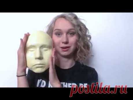 How to make a face cast on yourself