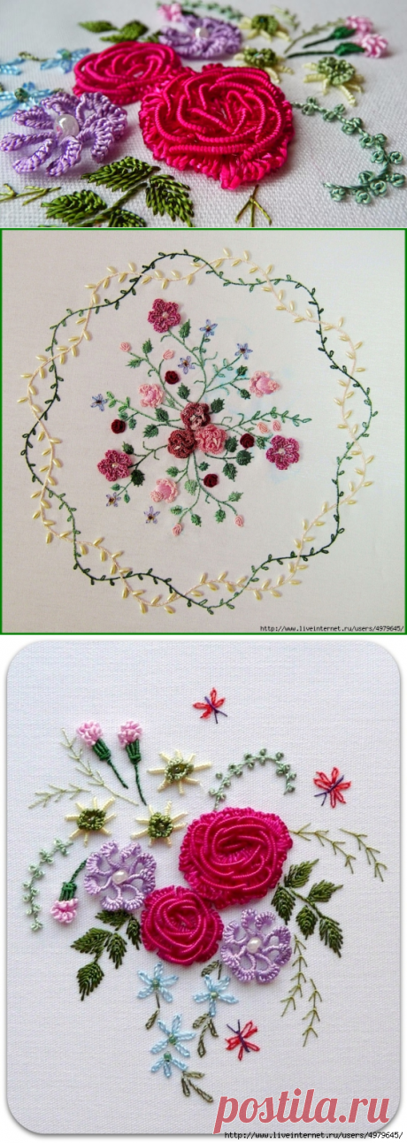 Бразильская вышивка для начинающих