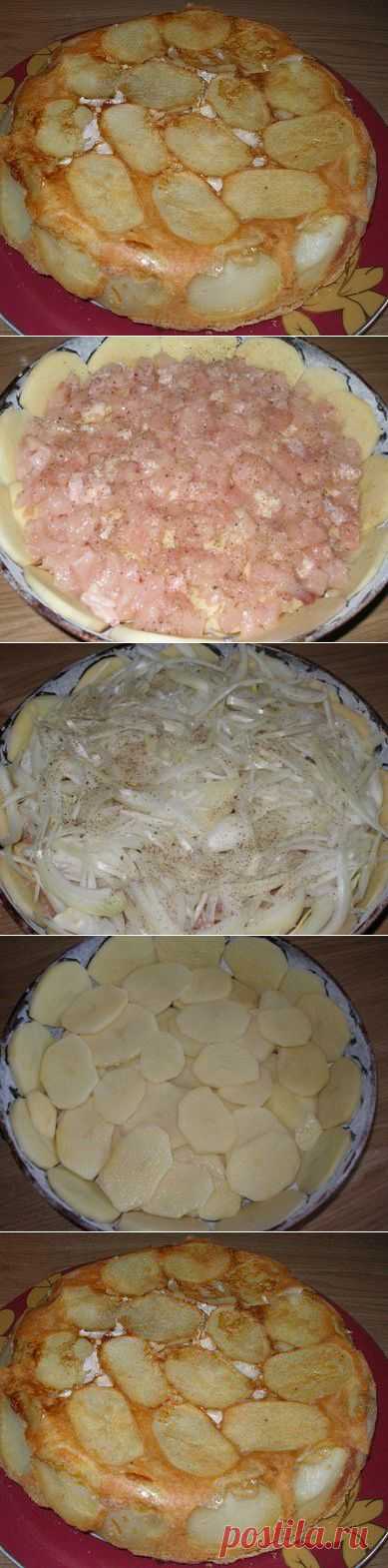 Сытный пирог - это потрясающе!