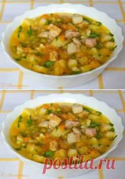 Гороховый суп с копчёностями - Лучшие кулинарные рецепты интернета
