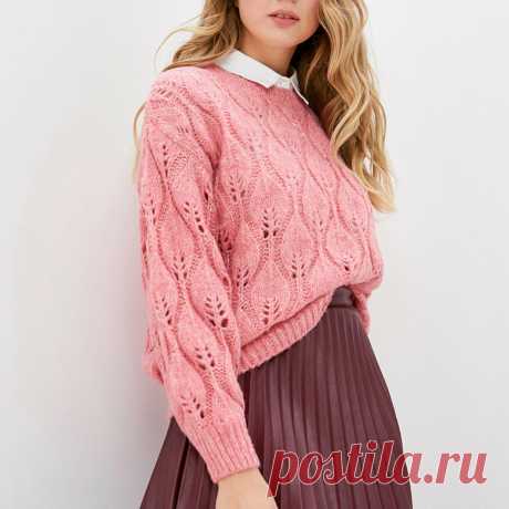 Нежные ажурные модели спицами для весенних дней