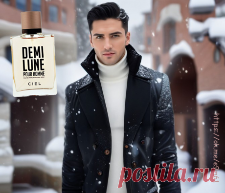 ❄ Demi-Lune № 04, парфюмерная вода для мужчин 👨  - Коллекция ароматов Ciel.
Современный аромат, привлекающий и запоминающийся необычным сочетанием нот герани, шалфея, розмарина, ветивера и ладана. В первую очередь это комплимент для состоявшейся личности, он достойно идет к своим целям и уверен в себе. 
Подробней по ссылке 👉