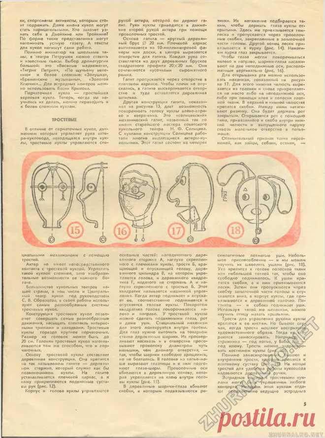 ТРОСТЕВЫЕ - Юный техник - для умелых рук 1986-03, страница 5