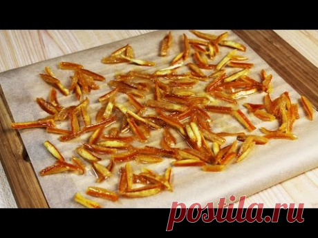 Цукаты. Вкусный десерт из ничего
