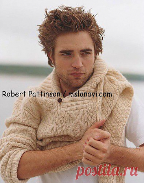 Вязаный пуловер для мужчин от Polo Ralph Lauren | Вяжем с Ланой