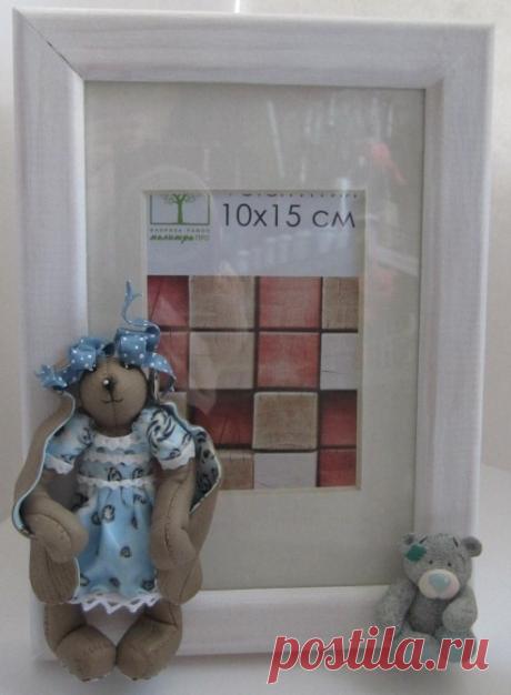 Декор рамки. Заяц Тильда..Заневская Ирина.foreven.ru