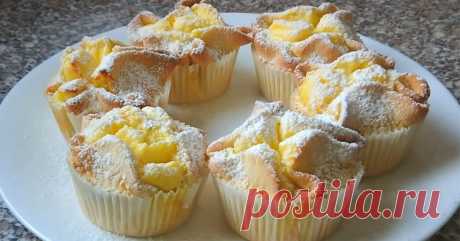 Итальянская вкусность, которая готовится из простого творога. Слышали об итальянских пирожных «Соффиони»? Многие считают их одним из самых вкусных десертов. Ингредиенты для теста 1 яйцо 40 г сахара 150 г муки 25 г сливочного масла...