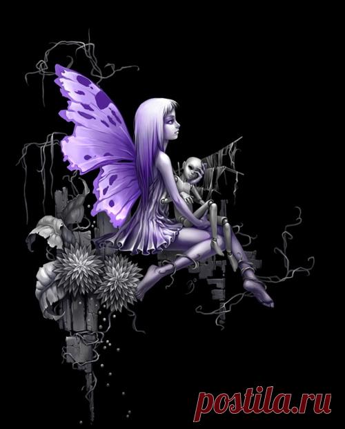 Добрые и не очень феи художницы Анны Игнатьевой(Большая сборка №2) (47 работ) » Картины, художники, фотографы на Nevsepic