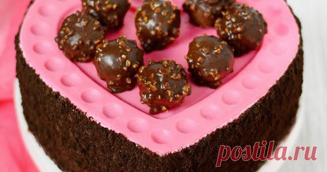 Черешова торта Сърце