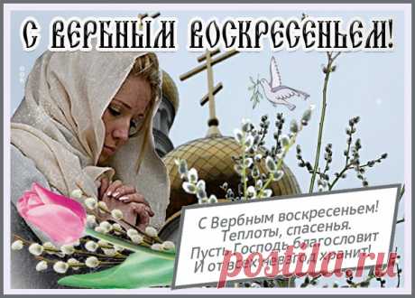 Картинка С Вербным Воскресением тебя