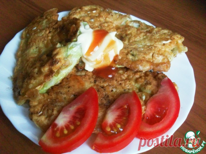 Капустные уголки в пивном кляре Кулинарный рецепт