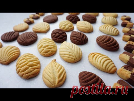 6 СПОСОБОВ  формирования песочного печенья без специальных форм .