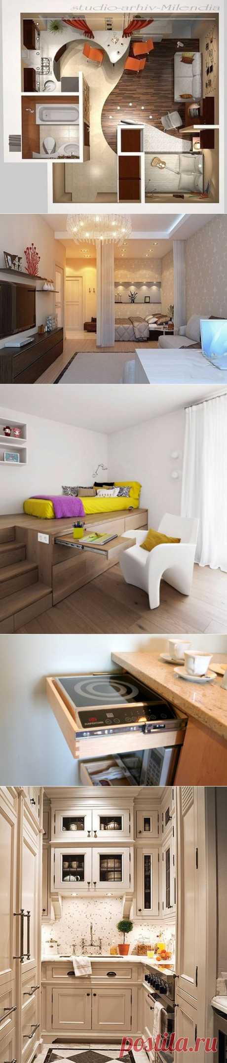 Тесно в малогабаритке? Идеи планировки и мебели для однушек