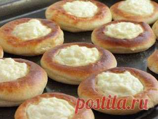 Самые вкусные рецепты: Ватрушки с творогом