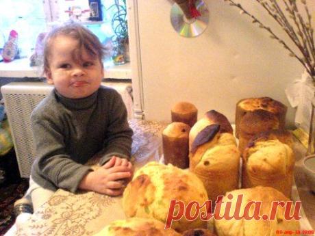 Кулич для занятых хозяек