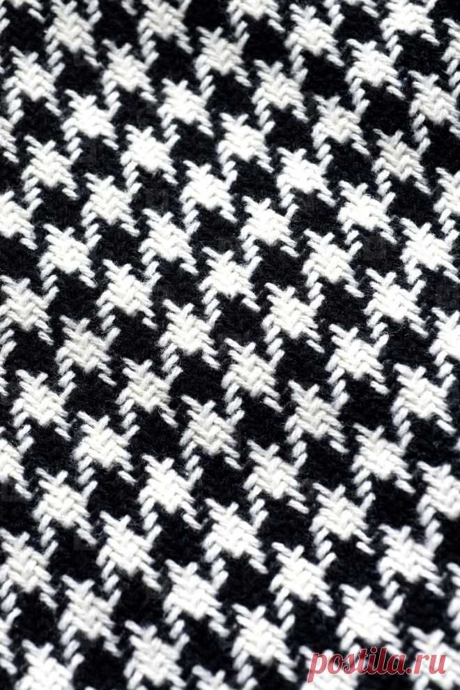 crochet two color houndstooth - Google Search