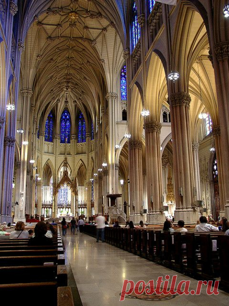 NYC. Saint Patrick's Cathedra,  flickr от Jim in Times Square   |   Pinterest • Всемирный каталог идей
