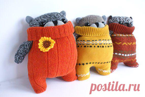 theRemakerie: игрушки из старых свитеров (трафик) /  или кардиган: вторая жизнь / ВТОРАЯ УЛИЦА