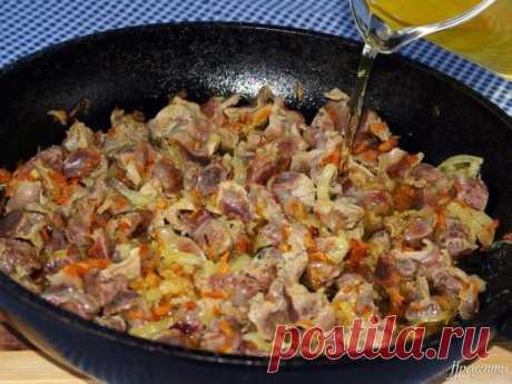 7 рецептов приготовления вкуснейших куриных желудков.