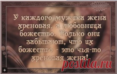 Подумав, я бываю поражён,
какие фраера мы и пижоны:
ведь как бы мы любили наших жён,
когда б они чужие были жёны!
