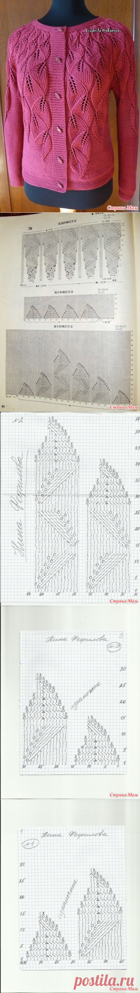 &quot;Светлая вишня&quot;. Вяжем вместе он-лайн. - Вяжем вместе он-лайн - Страна Мам