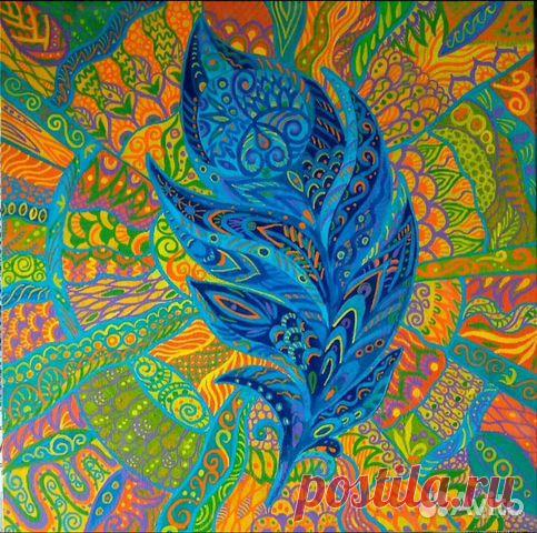 Картина акрилом 