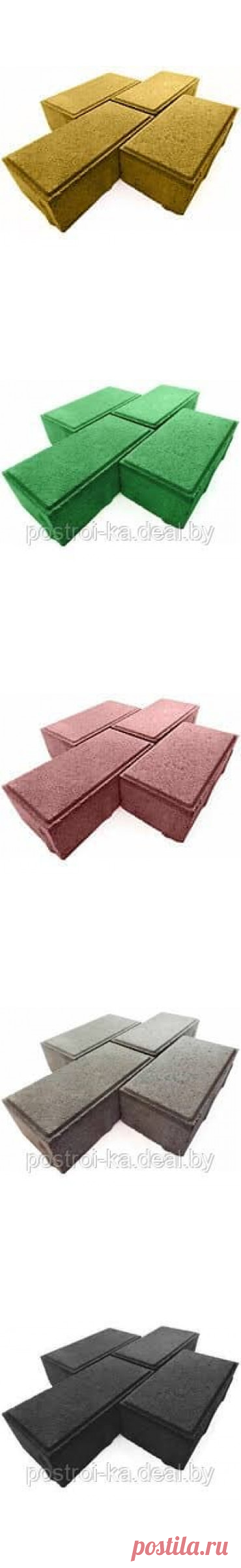 Плитка тротуарная Прямоугольник | Купить плитку тротуарную Прямоугольник в Минске