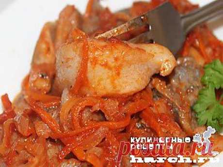 Закуска из сельди с луком и морковью | Харч.ру - рецепты для любителей вкусно поесть