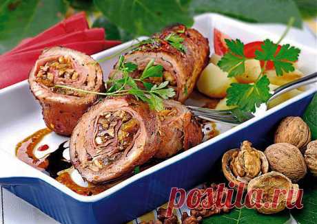 Изысканный мясной рулет - Рецепты. Кулинарные рецепты блюд с фото - рецепты салатов, первые и вторые блюда, рецепты выпечки, десерты и закуски - IVONA - bigmir)net - IVONA - bigmir)net
