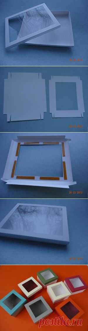 Коробочка с окошком - Ярмарка Мастеров - ручная работа, handmade