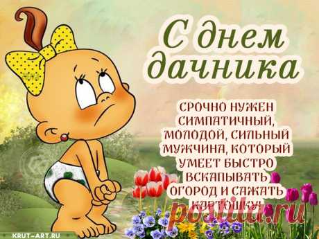 Пожелаю, чтоб старанья
Никогда не шли впустую —
Пусть обилье урожая
Тебе грядки презентуют!
С Днем дачника!