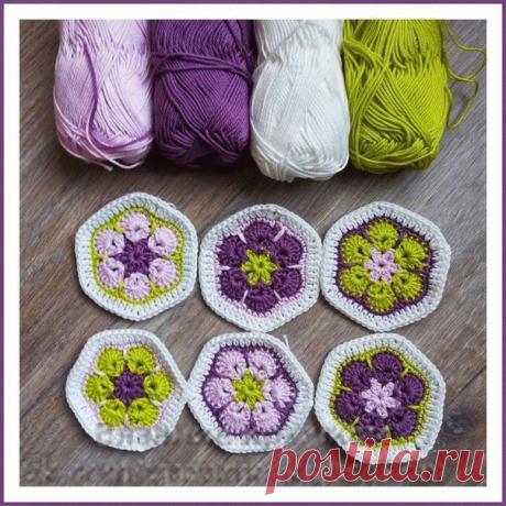 Мотив "Африканский цветок"