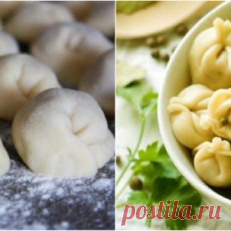 Вкуснейшее заварное тесто для вареников, пельменей, поз и чебуреков: нежное, эластичное, податливое. - МирТесен