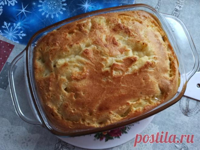 Быстрый пирог со шпротами без замеса теста и раскатки пластов | Домсоветы | Яндекс Дзен