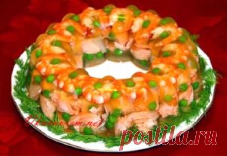 Заливное из рыбы, рецепт