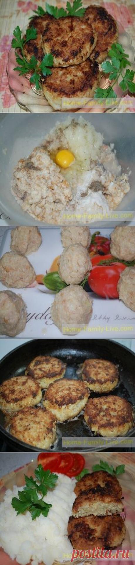 Котлеты рыбные - пошаговый фото рецептКулинарные рецепты