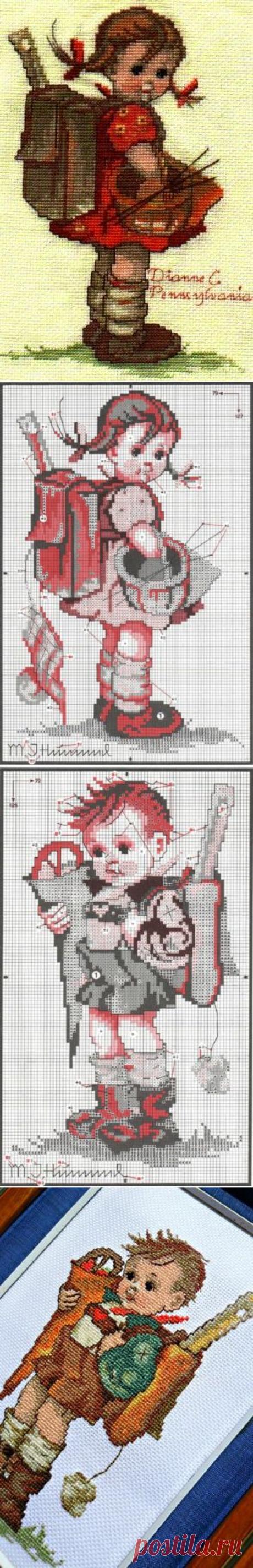 цитата _В_И_Н_Т_А_Ж_ : Маленькие школьники из серии M.I. Hummel (JCA) (10:27 13-07-2015) [3843635/366876345] - irina-lena@inbox.ru - Почта Mail.Ru