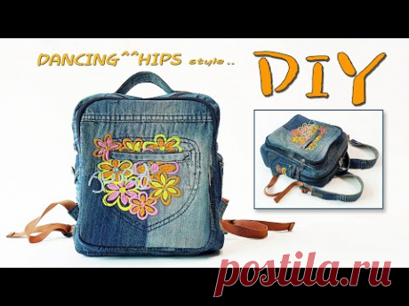 diy/sewing/hand bag making at home with cloth/bag design/tote bag tutorial/가방만들기/school bag/tote bag