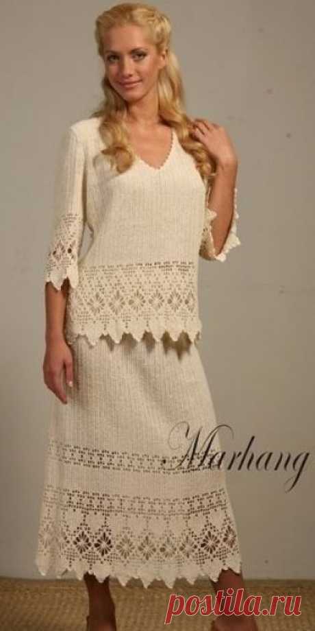 CROCHET SKIRT & BLOUSE CROCHET SKIRT & BLOUSE, FREE PATTERN