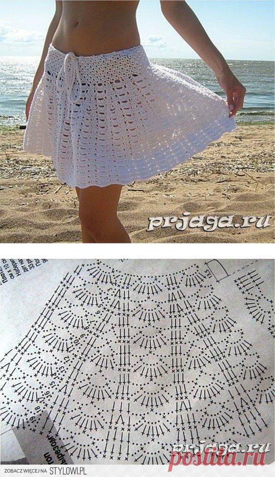 spódniczka na szydełku na Stylowi.pl