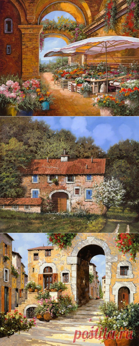 Творчество художника Guido Borelli из Италии