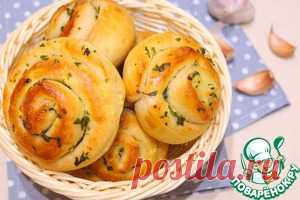 Булочки чесночные - кулинарный рецепт