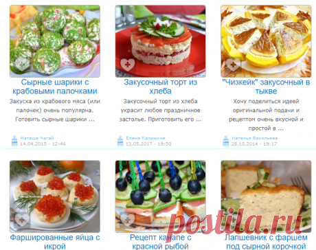 Рецепты вкусных закусок, завтраков и бутербродов от наших кулинаров - простые и вкусные рецепты