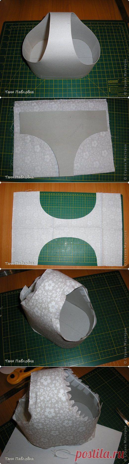 Корзинки из картона от Тани Павловны. Мастер-класс.