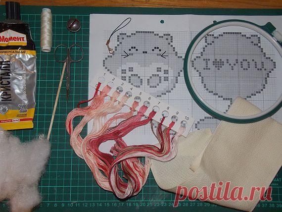 Сеанс арт-терапии для мадам НЕДО: брелок - я тебя люблю / Для любимых с любовью / PassionForum - мастер-классы по рукоделию